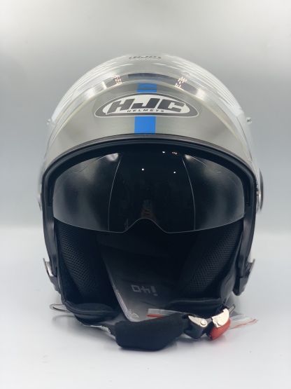 HJC Helmet I40 Remi MC2SF Open Face - Double Visor (ECE 22.06)